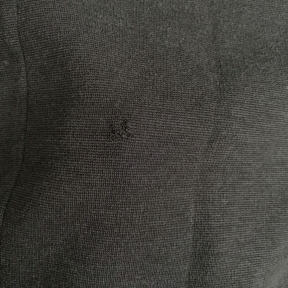 Women's Toad&Co Horny Toad 3/4 Sleeve Knit Casual Dress Gray Black  Medium - Picture 7 of 8